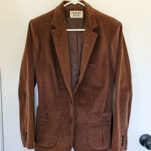 Vintage 80s corduroy blazer EUC